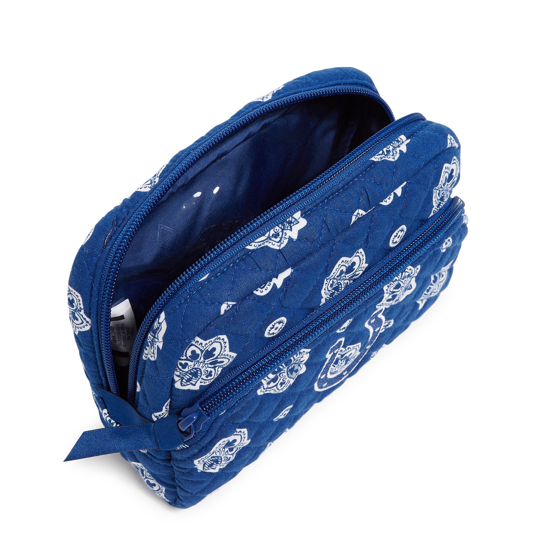 NFL Team Logo Cosmetic Bag for Women & Men - Medium Size Travel Makeup Pouch - Perfect for Gym, Travel, and Everyday Use
