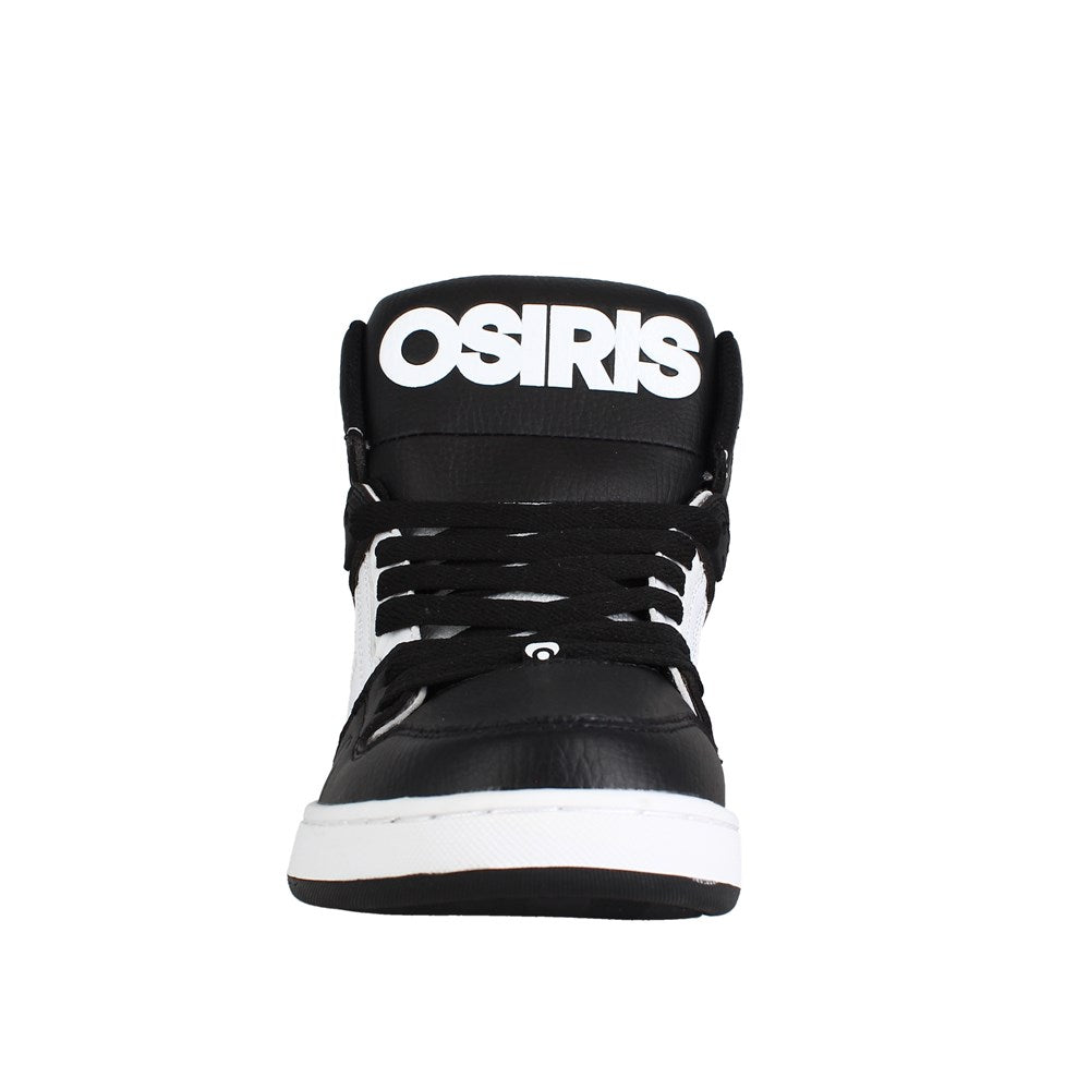 Osiris NYC 83 CLK Skate Shoes - Black/Black/White Colorway - Perfect for Street Skating & Casual Wear