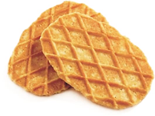 Crispy Belgian Butter Waffles 4-Pack (4x250g) - Authentic Belgium Waffles with Delicate Butter Flavor | Perfect for Breakfast, Snacks & Coffee Time