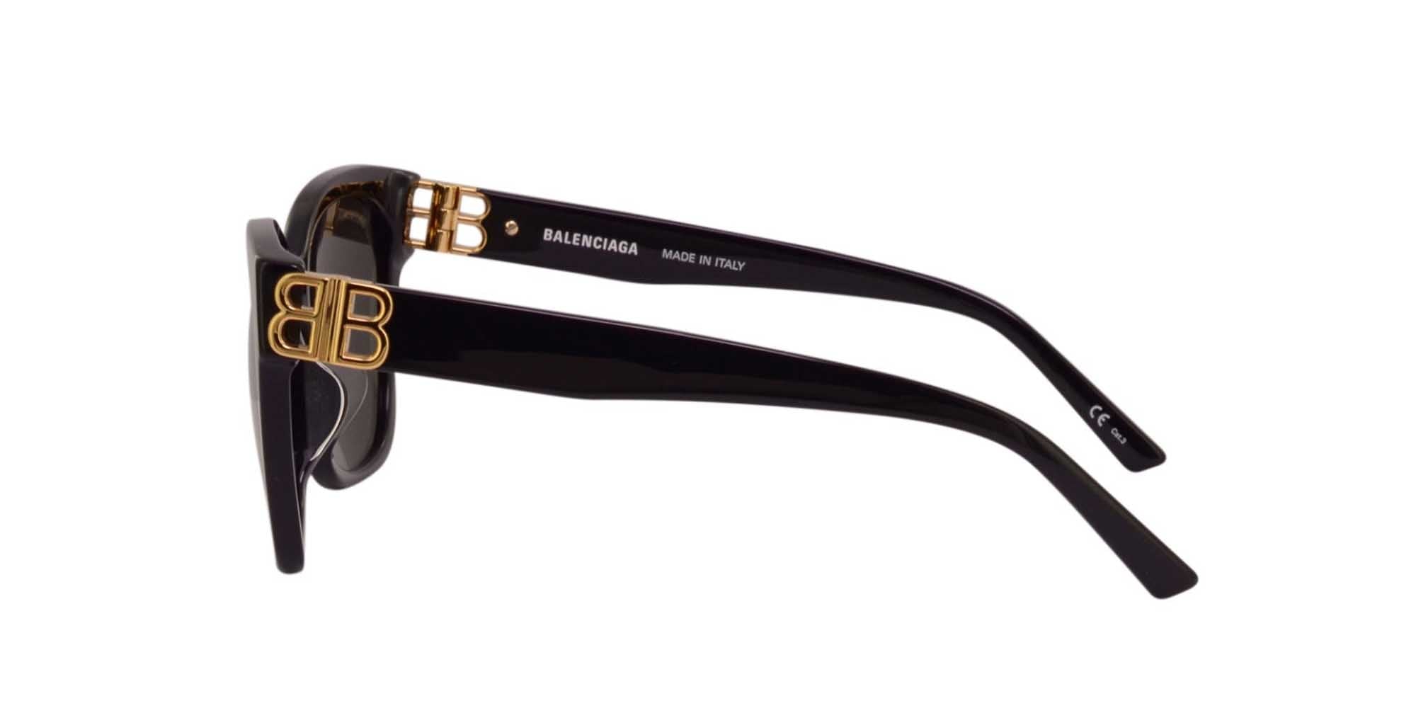 Balenciaga BB0102SA Sunglasses for Asian Fit - UV Protection, Polarized Lenses for Men & Women - Perfect for Driving, Travel, and Outdoor Activities