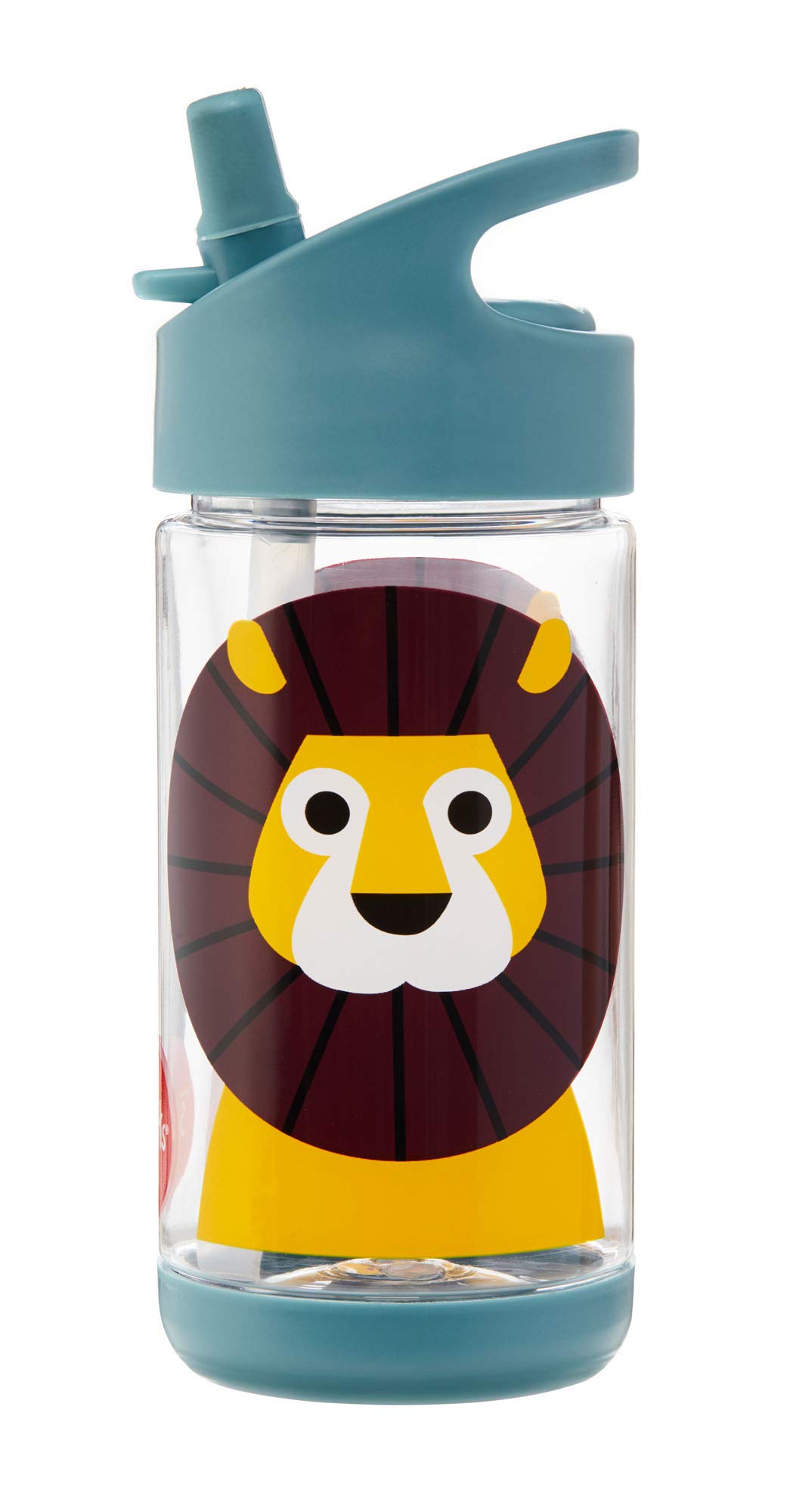 3 Sprouts Kids 12oz Plastic Spout Water Bottle - Durable & Leak-Proof for School, Sports & Outdoor Adventures