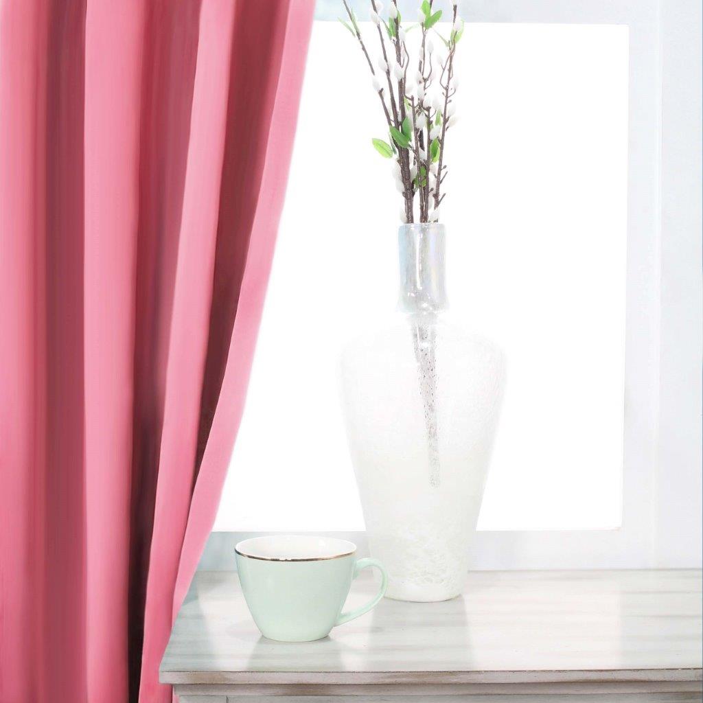 Blackout Curtains for Bedroom - Solid Classic Modern Grommet Window Drapes Set - Thermal Insulated Noise Reducing Room Darkening Curtain Panels for Living Room, Nursery & Home Theater