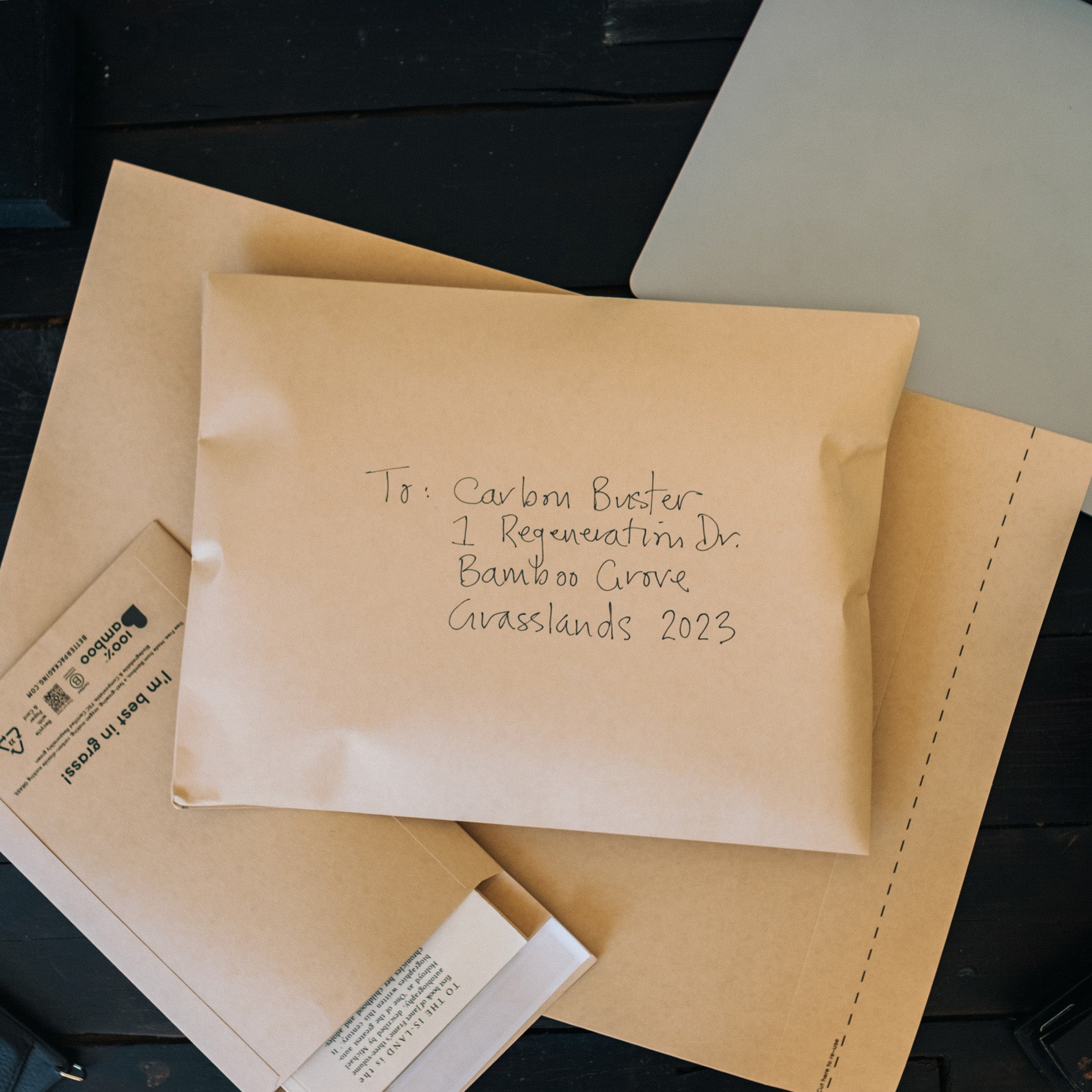 Eco-Friendly Bamboo Envelopes - Sustainable & Biodegradable Mailing Solution for Greener Packaging | Perfect for Wedding Invitations, Business Mailers & Eco-Conscious Shipping