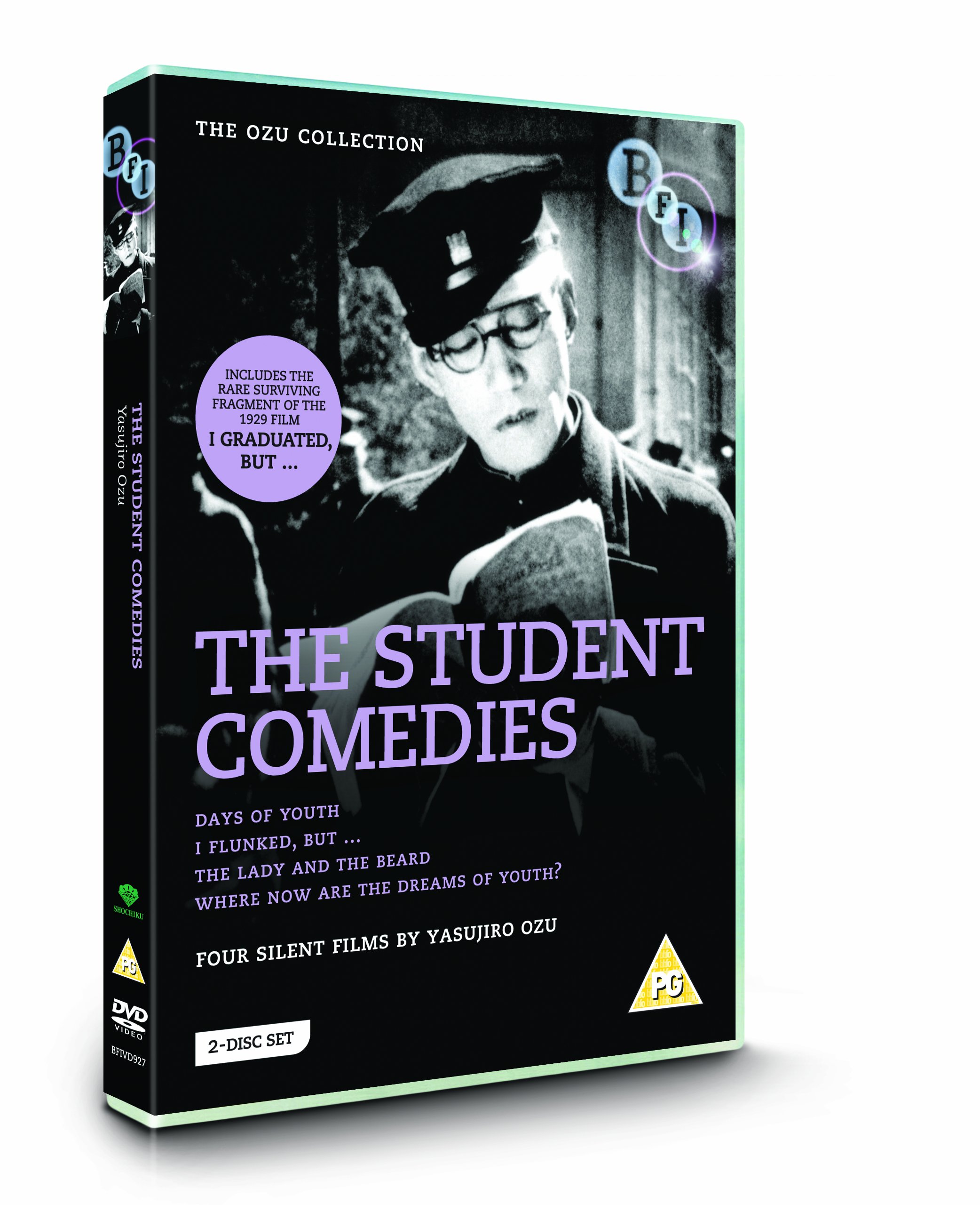 The Student Comedies (The Ozu Collection) [DVD] [1929] - Classic Japanese Silent Films for Movie Enthusiasts & Film Studies