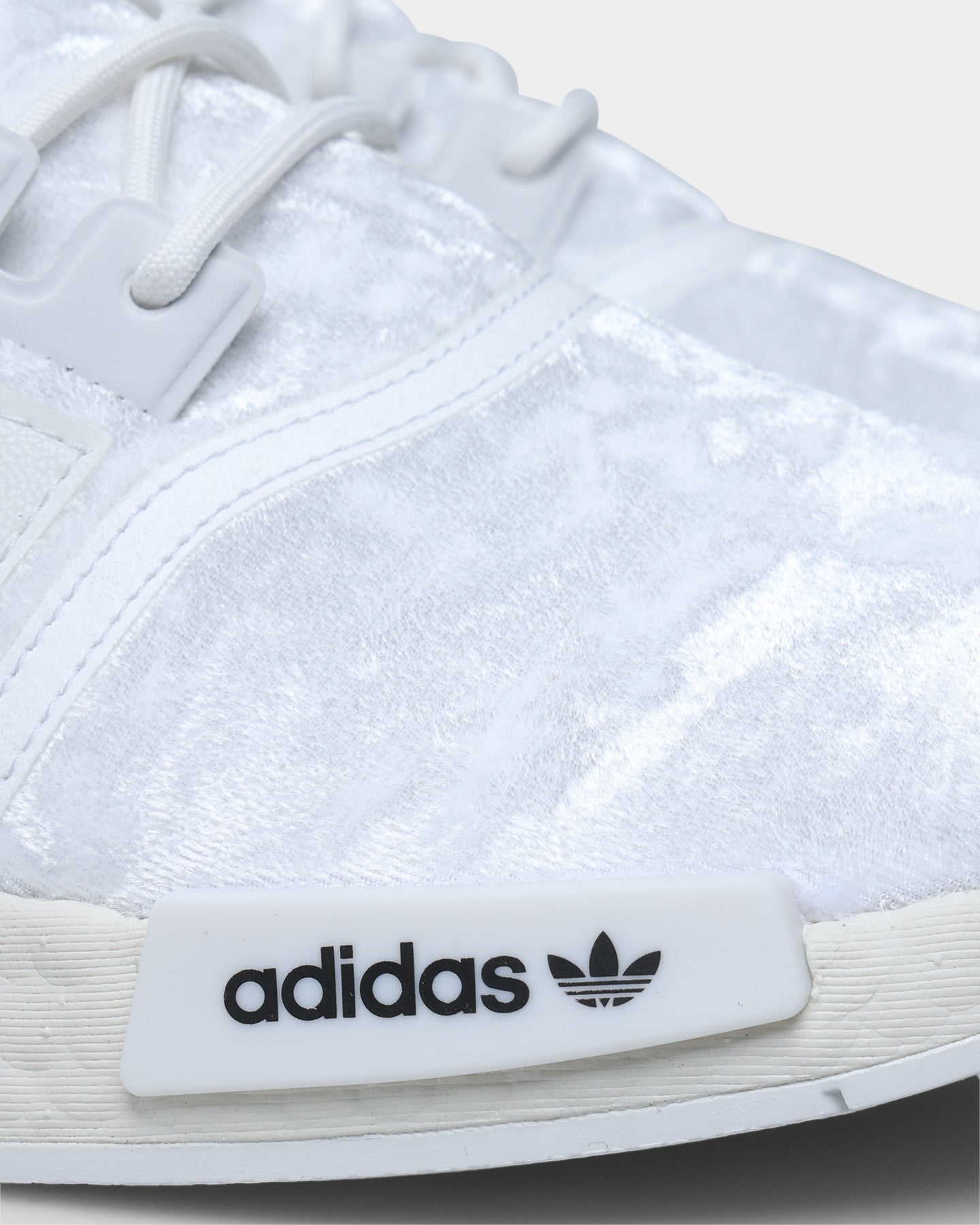 Adidas Women's NMD_R1 Running Shoes - Crystal White/Silver Metallic | Lightweight Comfort for Gym, Jogging & Daily Wear