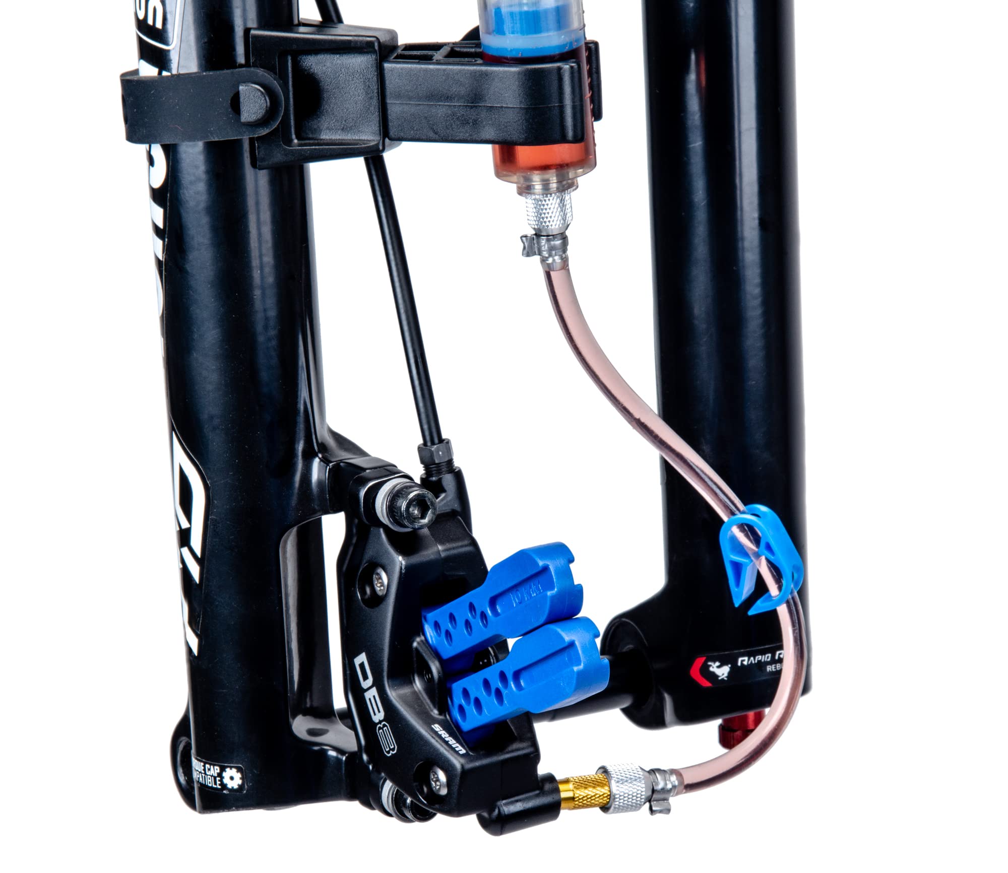 Park Tool BKM-1.2 Professional Hydraulic Brake Bleed Kit for Mineral Oil Bikes - Complete Brake Maintenance Set for MTB, Road & E-Bikes - Perfect for Home Mechanics & Bike Shops