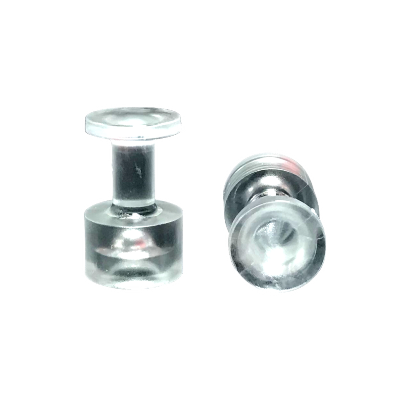 12mm Smooth Round Glue Tab Earrings for Women - 5 Pack Hypoallergenic Stud Earrings for Sensitive Ears - Perfect for Daily Wear, Work, and Special Occasions