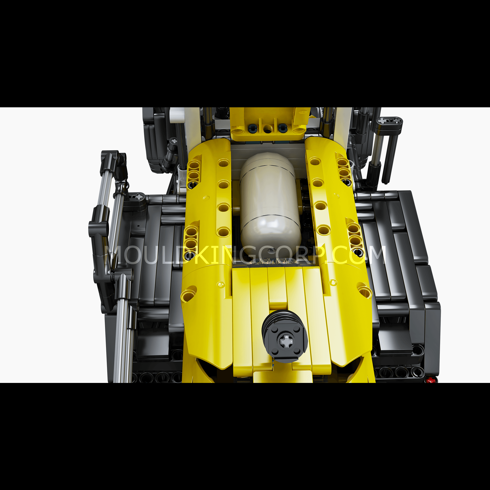 Mould King 17026 Pneumatic Construction Wheel Loader Building Blocks Set - STEM Educational Toy for Kids & Adults, Perfect for Construction Play & Engineering Learning