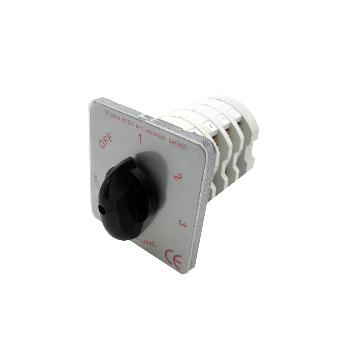 230V 16A AC Changeover Switch - Manual Transfer Switch for Generator Power Backup | Perfect for Home, Office & Emergency Power Supply