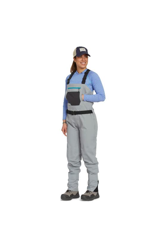 Orvis Clearwater Chest Waders for Women - Waterproof Fly Fishing Waders with Neoprene Booties & Storage Pocket | Ideal for Stream Fishing, Wetland Hunting & Outdoor Water Activities