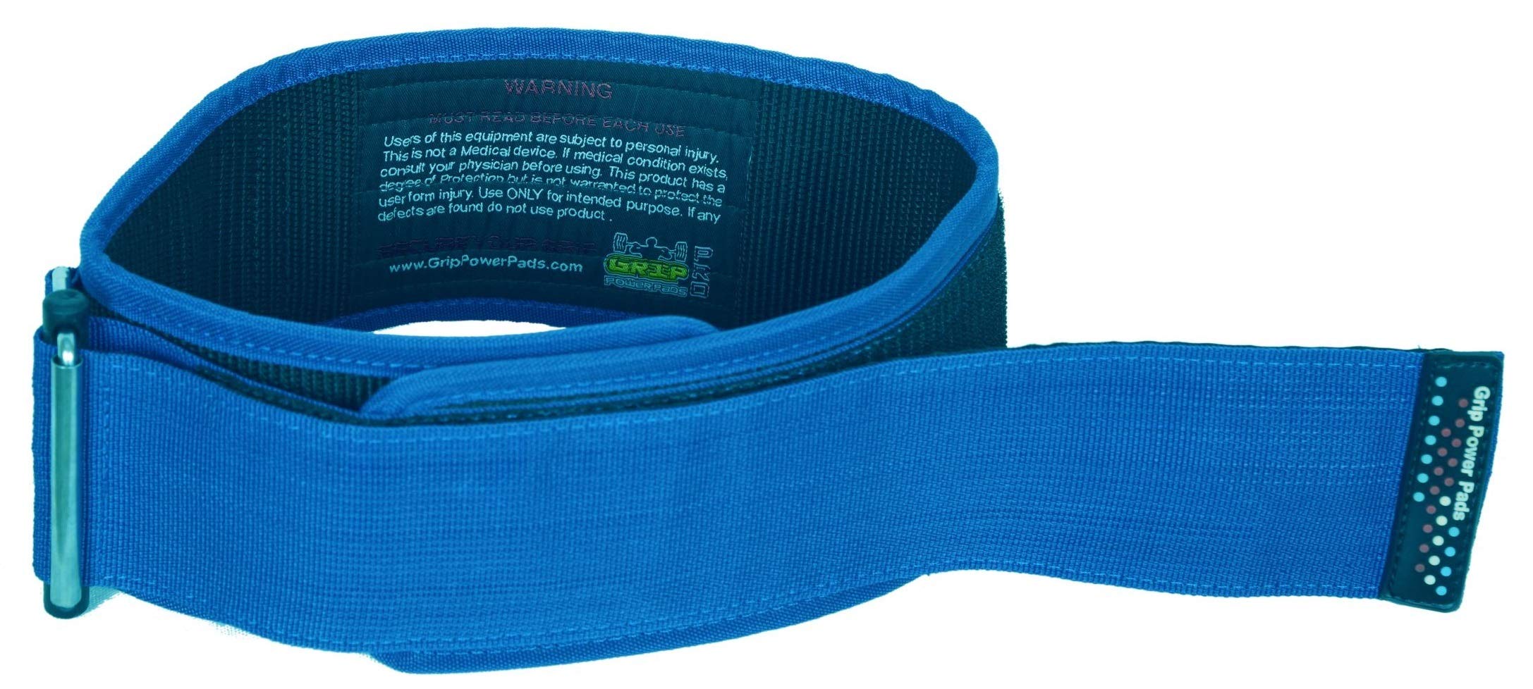 4 Inch Wide Grip Power Pads Weight Lifting Belt for Olympic Lifting - Medium (32