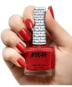 Nykaa Breathable Nail Polish - Relax Rose (Minty Fresh) | Non-Toxic, Long-Lasting Nail Enamel for Healthy Nails | Perfect for Everyday Wear & Special Occasions