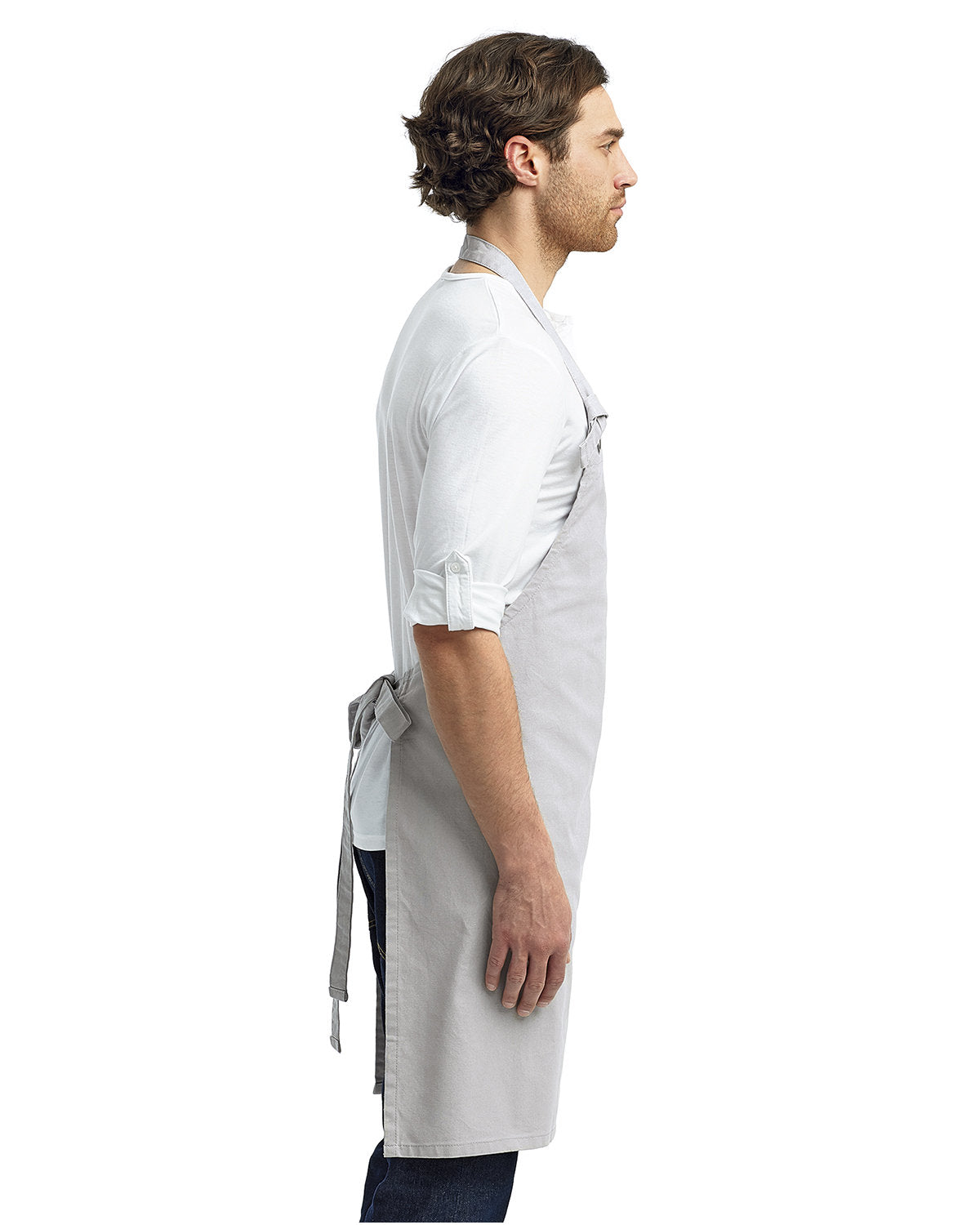 Reprime RP130 Heavy Duty Unisex Canvas Bib Apron - Artisan Collection for Cooking, Grilling, Baking & DIY Projects - Durable Cotton Workwear for Chefs, Artists & Craftsmen