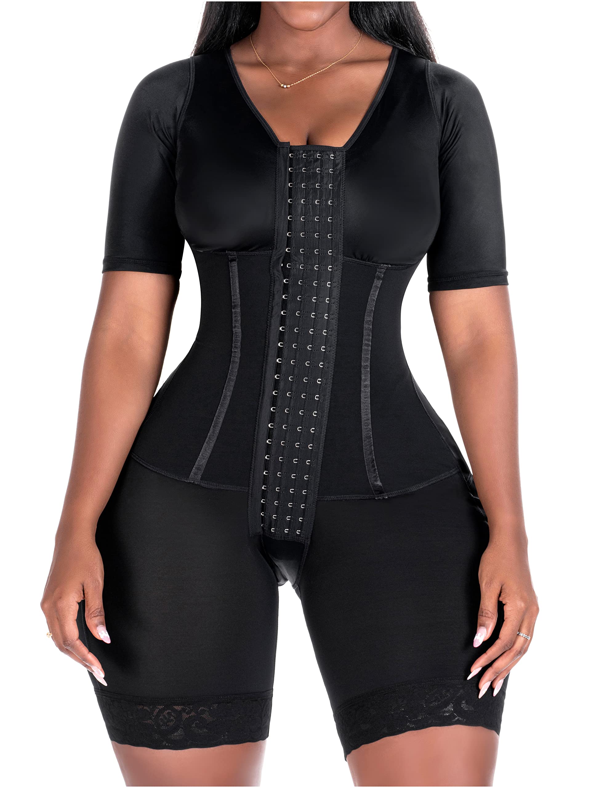 938 Colombian Post-Surgery Fajas Shapewear for Women - BBL Recovery Mid-Thigh Compression Garment for Body Shaping & Waist Training | Perfect for Postpartum, Weight Loss & Special Occasions