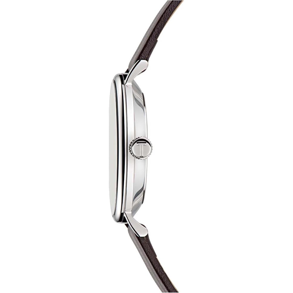 Ted Baker Men's Brown Leather Strap Watch & Leather Bracelet Gift Set (Model BKGFW23069I) - Perfect for Formal Events, Business Meetings & Anniversary Gifts