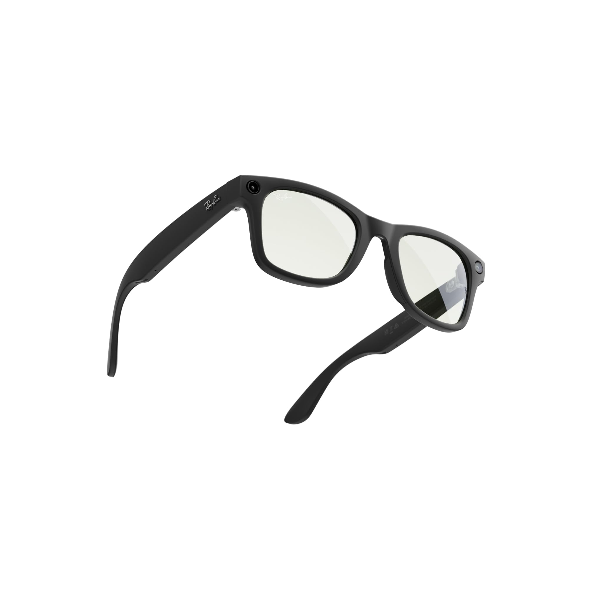 Refurbished Meta Ray-Ban Smart Glasses - Premium Sunglasses with Camera & Voice Assistant for Outdoor Adventures & Social Media Content Creation