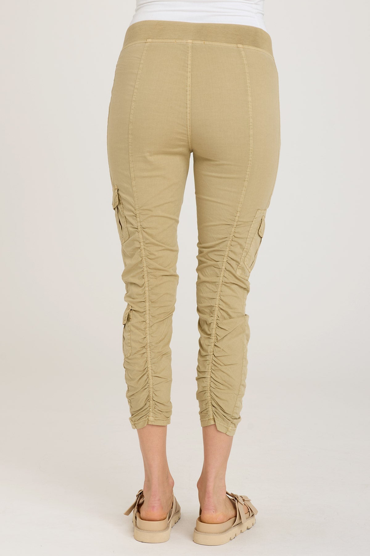 Tilton High Waist Leggings for Women - Soft & Stretchy Linwood Sands Pigment Yoga Pants - Perfect for Workout, Running & Lounge Wear