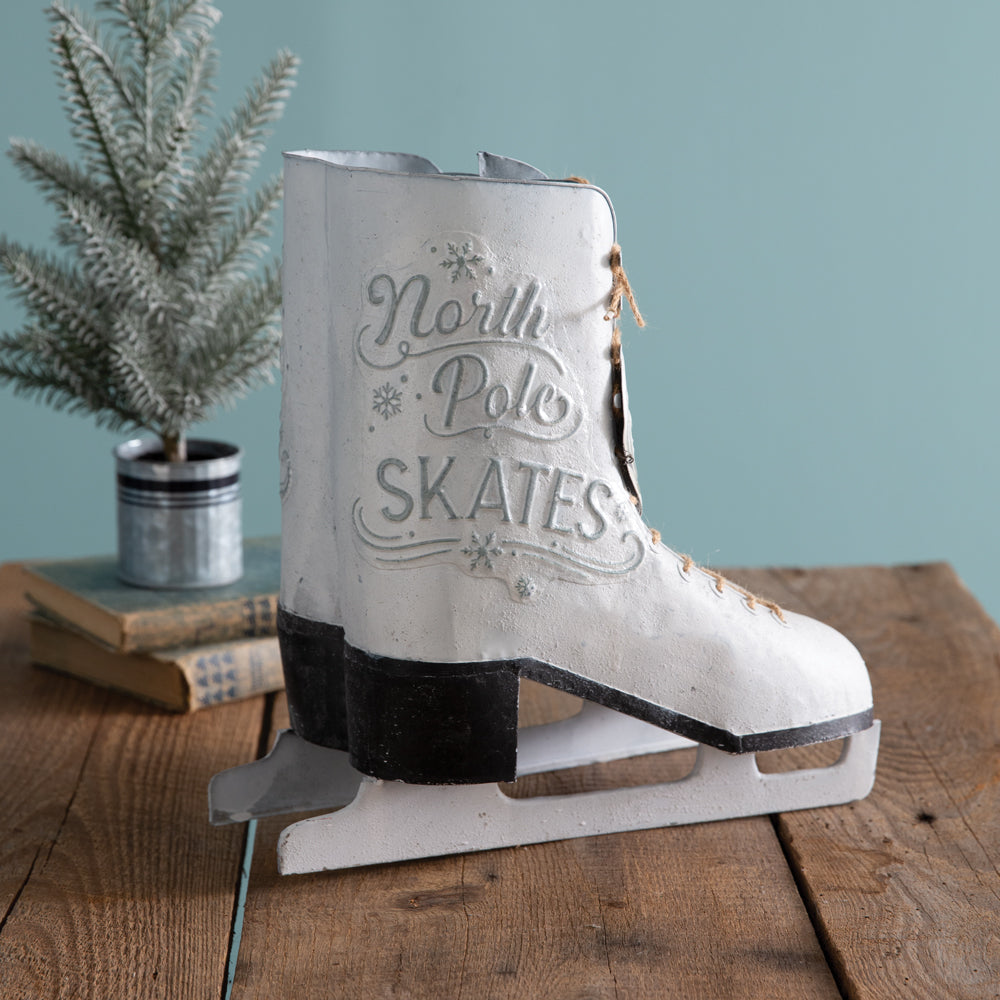 Decorative Ice Skate Rental Boots - Comfortable & Stylish for Ice Skating, Parties, and Winter Events | Perfect for Rentals, Photo Shoots & Themed Decor