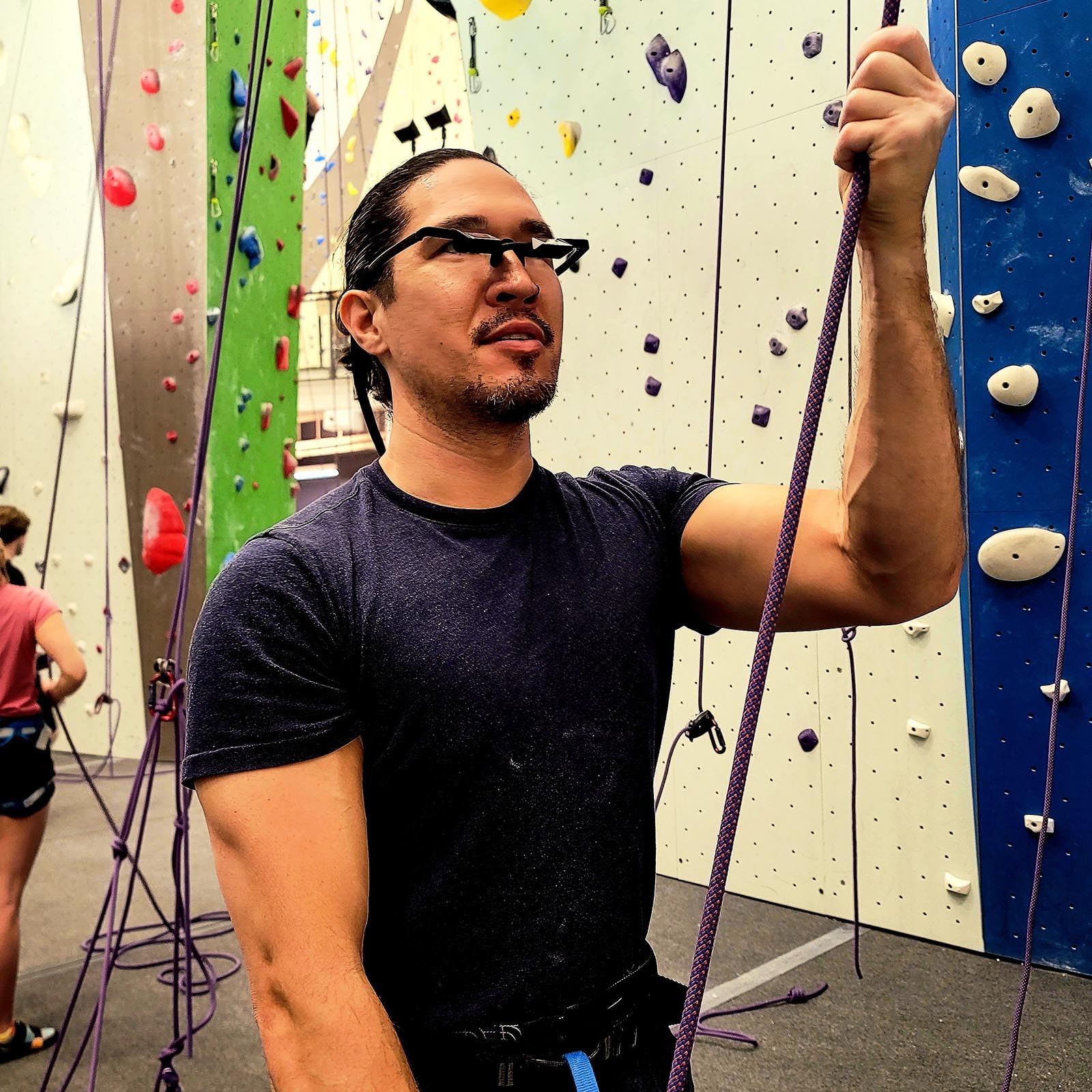 TWO STONES Belay Glasses for Rock Climbing - Lightweight & Durable Climbing Safety Glasses - Perfect for Lead Climbing, Belaying & Multi-Pitch Routes