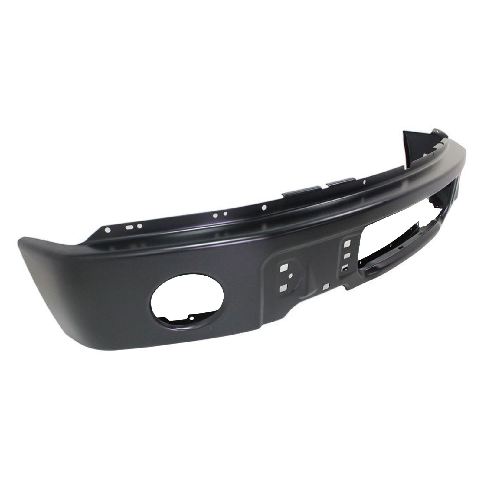 Garage-Pro Heavy Duty Black Powder Coated Steel Front Bumper for Ford F-150 2009-2014 with Fog Light Holes | Direct Replacement for OEM Part #9L3Z17757DPTM FO1002413 | Perfect for Off-Roading, Truck Upgrades & Enhanced Vehicle Protection