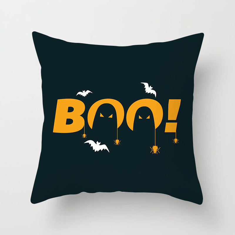 Spooky Halloween Pillowcase - Soft & Comfortable Decorative Pillow Cover for Halloween Decorations - Perfect for Home, Party, and Seasonal Decor