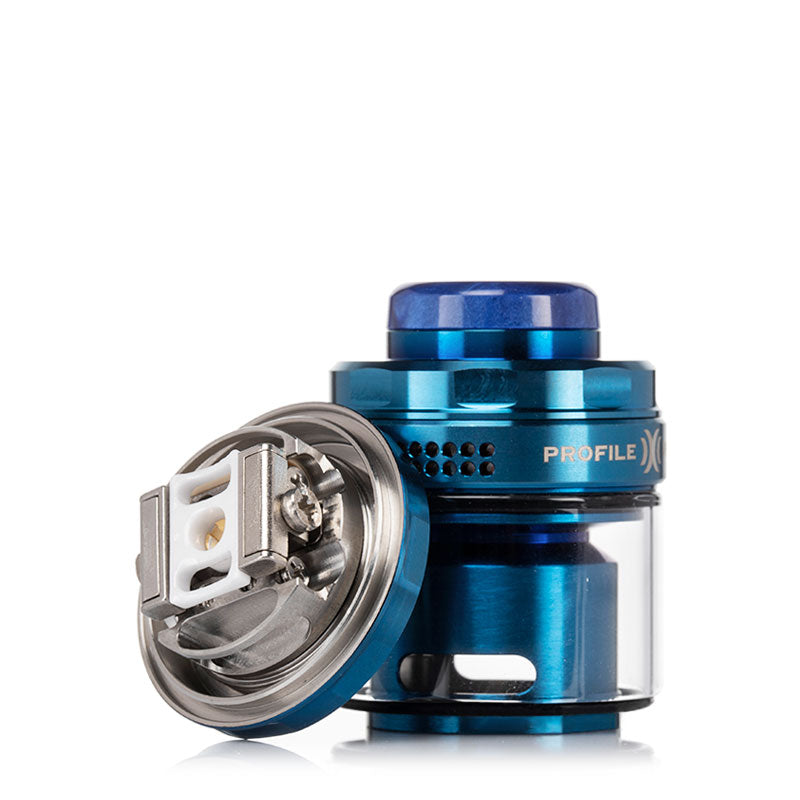 Wotofo Profile X RTA 28mm Rebuildable Tank Atomizer - Best for Cloud Chasing & Flavorful Vaping at Home or On-the-Go