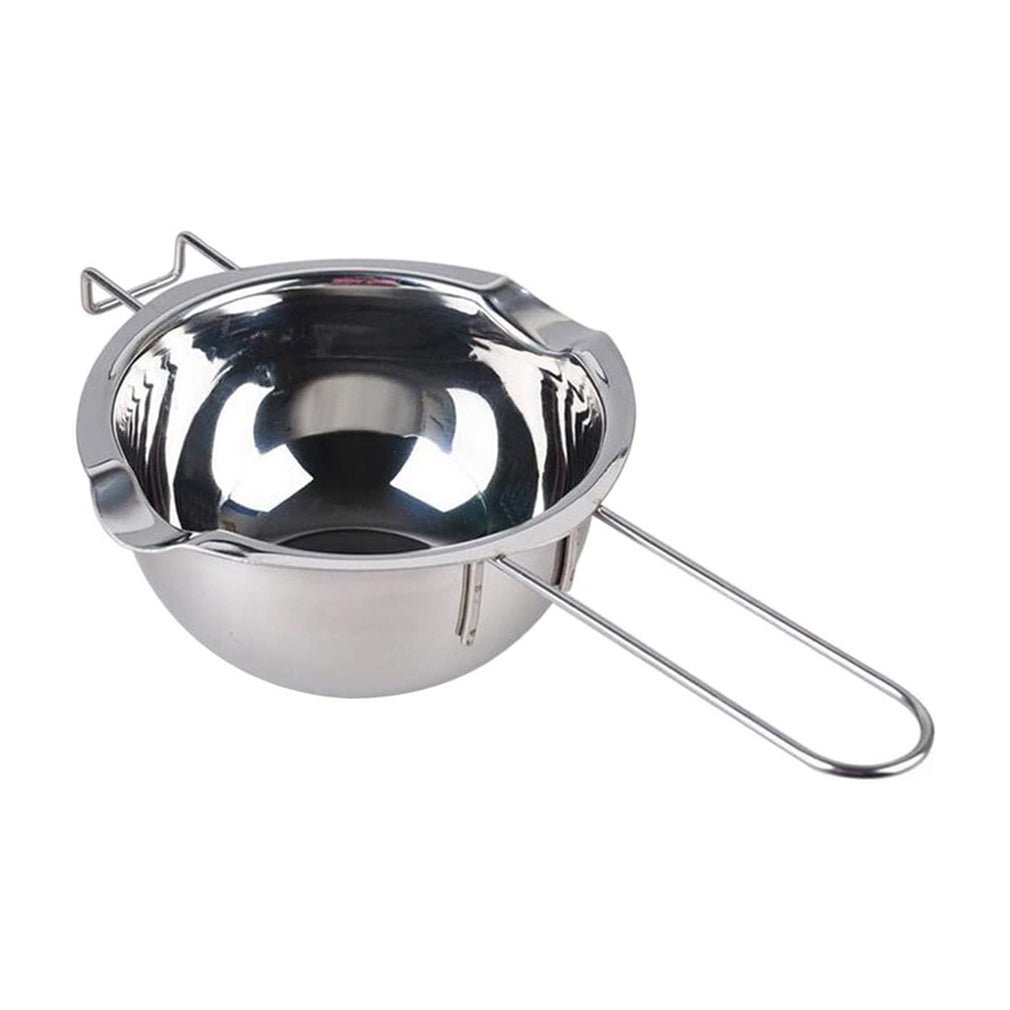 Premium Emilio Double Boiler Stainless Steel - Professional Chocolate & Candy Making Set for Home Bakers & Chefs - Perfect for Melting, Tempering & Cooking Sauces