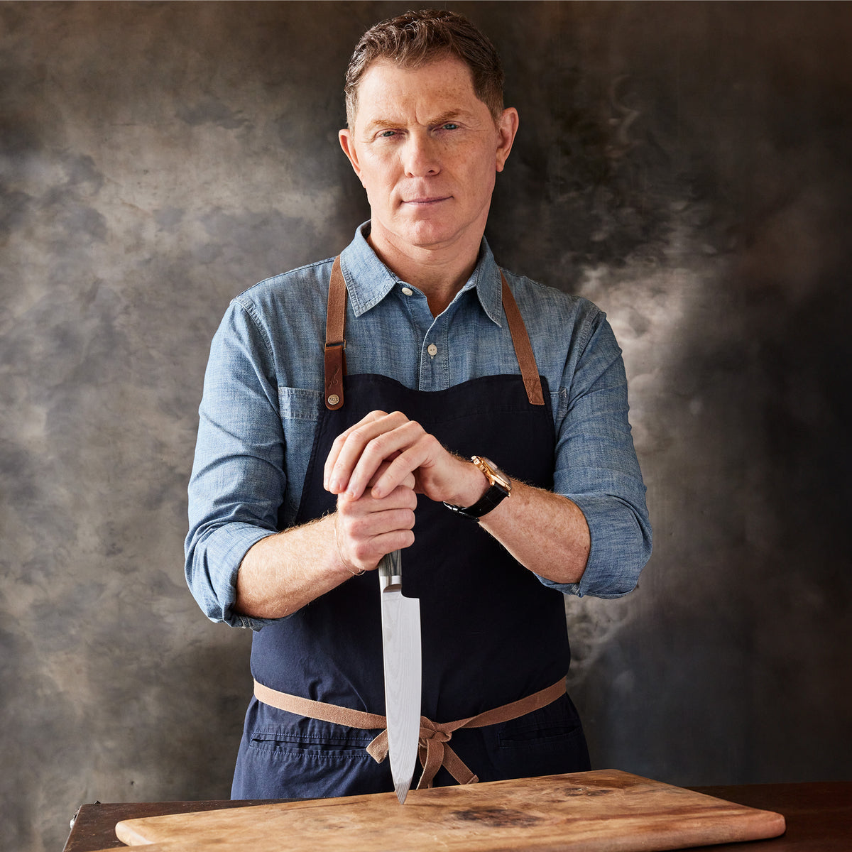 Bobby Flay by GreenPan Stainless Steel 6-Piece Steak Knife Set - Premium Sharp Cutlery for Steak, Meat & BBQ - Perfect for Dining, Gifts & Kitchen Essentials