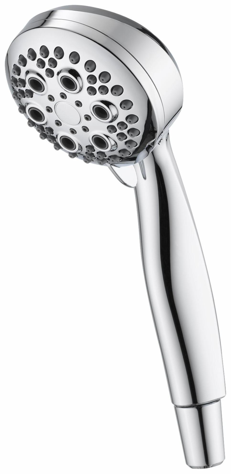 Delta 59434 5-Setting Water Efficient Hand Shower in Chrome - Perfect for Bathroom, Spa & Eco-Friendly Home Use