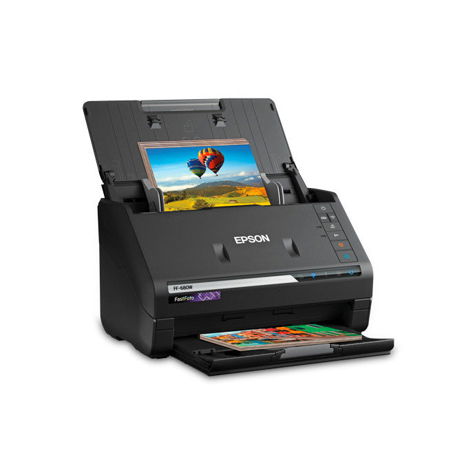 Epson FastFoto FF-680W Wireless High-Speed Photo & Document Scanner - Perfect for Home Office, Archiving Family Photos & Digitizing Old Pictures