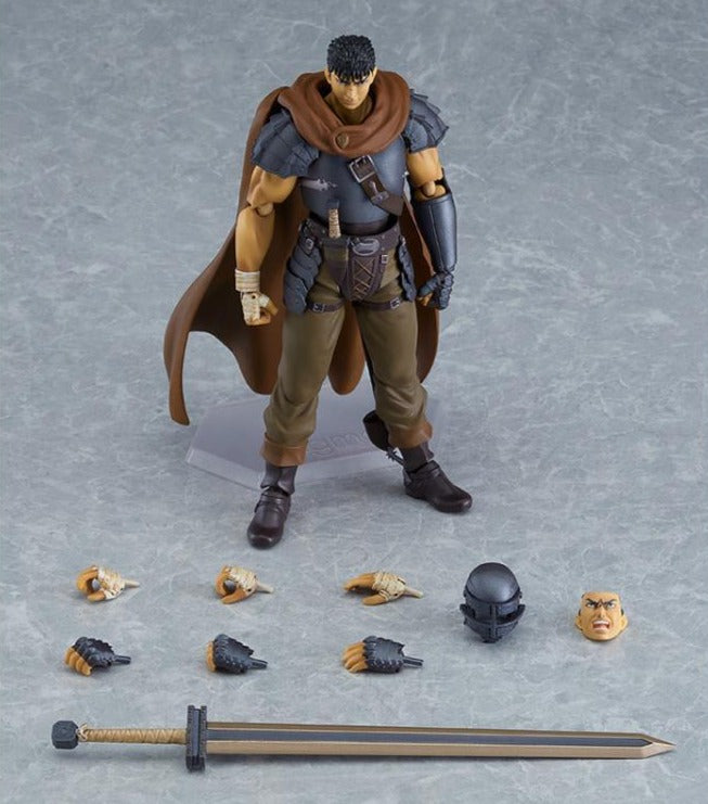 Figma #501 Guts Band of the Hawk Ver. (Repaint Edition) - Berserk Anime Action Figure - Collectible Model for Display & Cosplay
