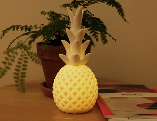 Pineapple LED Night Light - Dimmable USB-Powered Decorative Lamp for Bedroom, Nursery, Kids Room & Home Decor - Perfect for Nighttime Reading, Relaxation & Creating a Cozy Ambiance