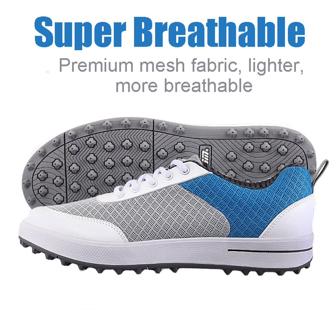 PGM Women's Breathable Spikeless Golf Shoes - Lightweight Mesh Walking Sneakers for Ladies - Perfect for Golf, Casual Wear & Outdoor Activities