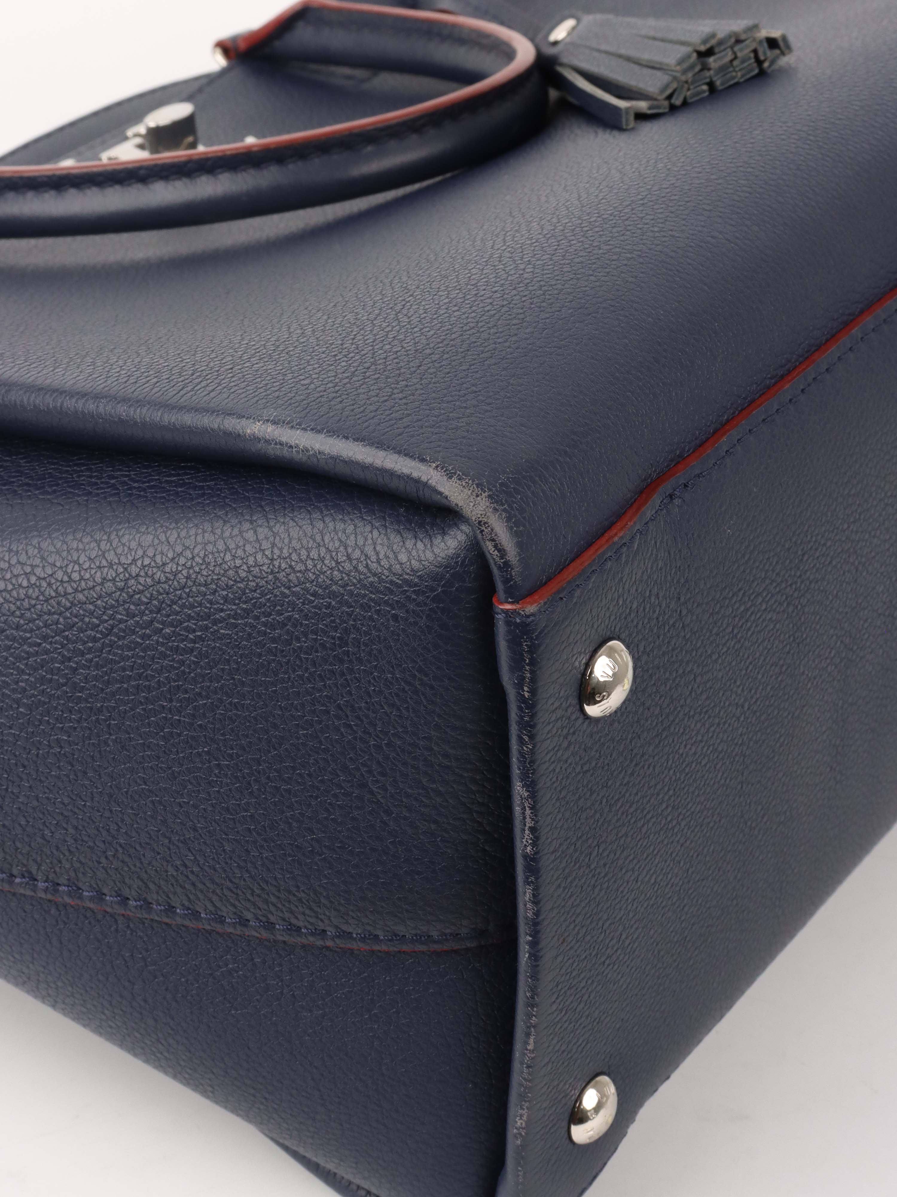 Authentic Louis Vuitton Locke Navy Crossbody Bag - Luxury Designer Handbag for Women | Perfect for Travel, Work & Evening Events