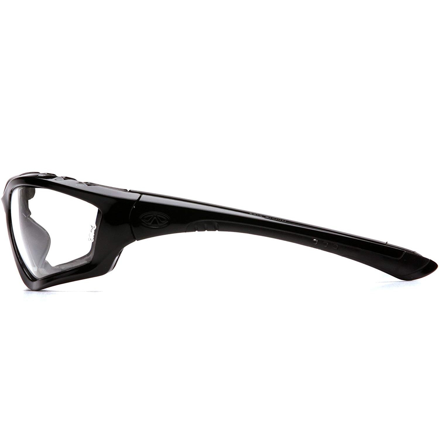 Pyramex Accurist Safety Glasses - Black Frame with Clear Anti-Fog Lens for Construction, Lab Work & DIY Projects | ANSI Z87.1 Certified Eye Protection