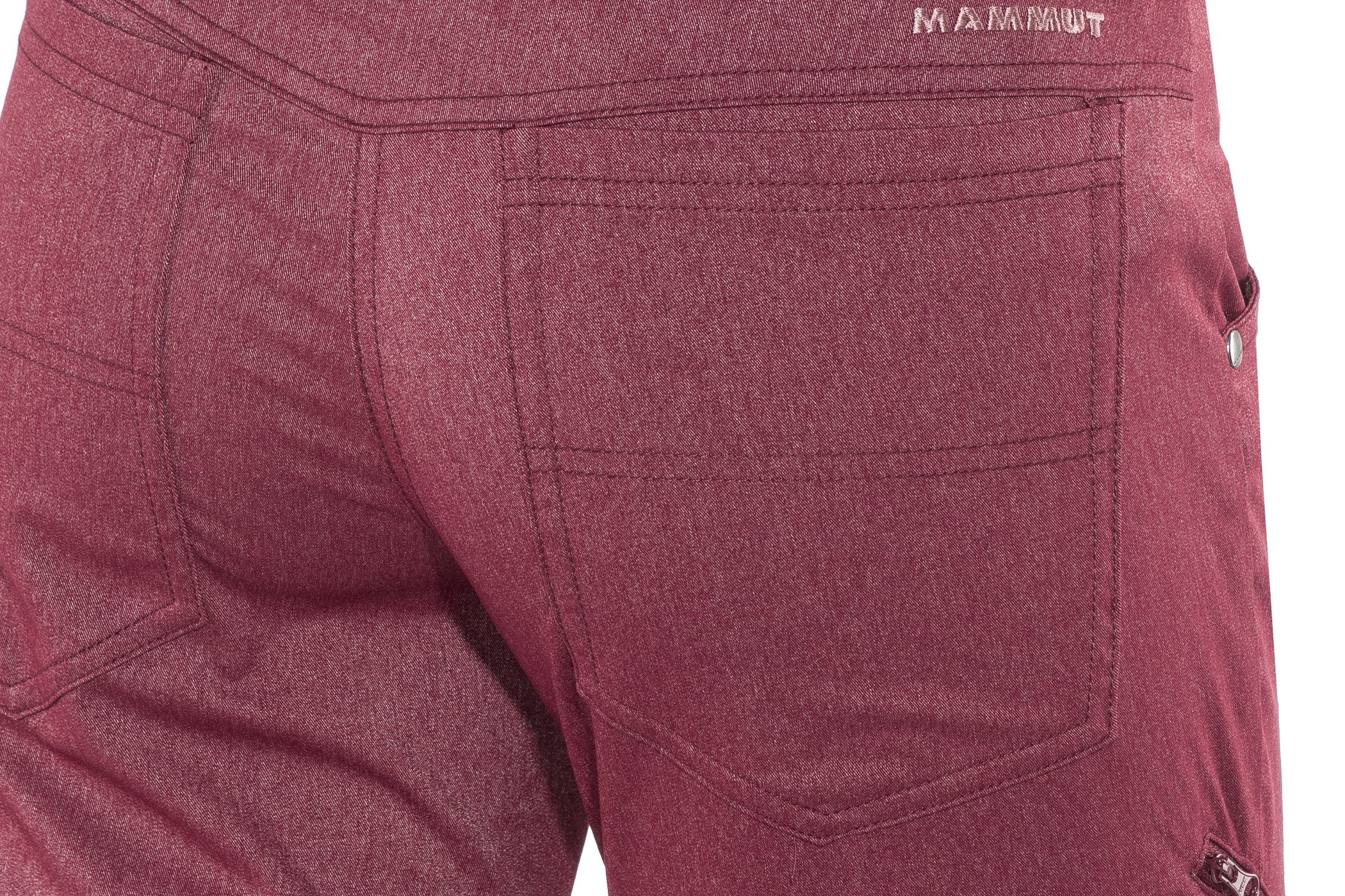 Massone Women's Merlot Melange Pants - Size US 16 | Comfortable Stretch Trousers for Work, Travel & Casual Wear