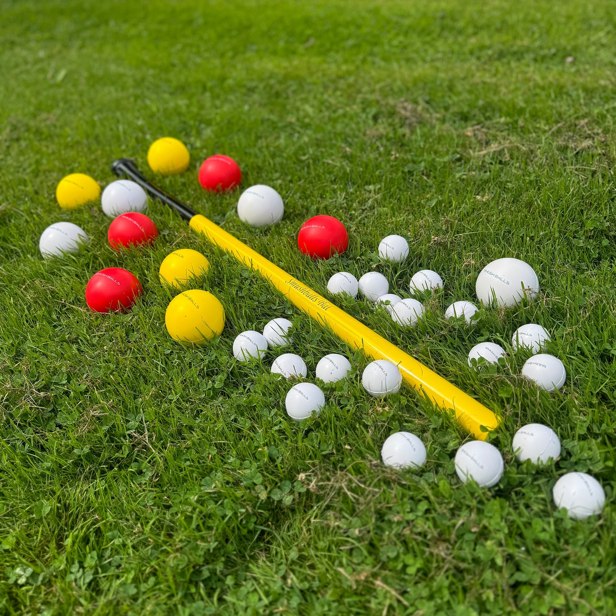Smushballs Bat - Soft Foam Baseball Bat for Kids & Toddlers - Safe Indoor/Outdoor Play - Perfect for Backyard, Park, and T-Ball Practice