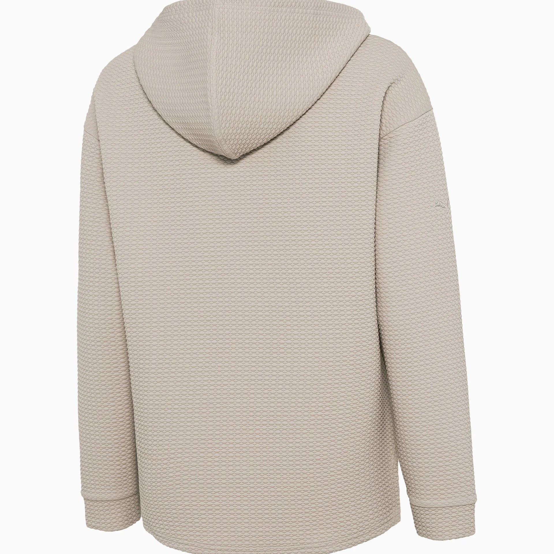 Porsche Women's Textured Hoodie - Soft Fleece Pullover Sweatshirt for Yoga, Lounge & Casual Wear (Kalahari) | Warm Winter Comfort & Stylish Athleisure Outfit