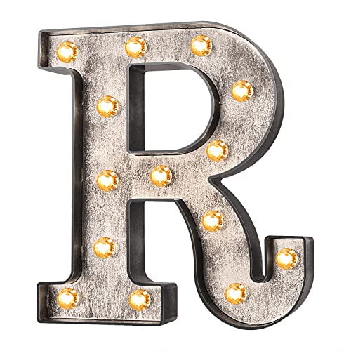 Silver Letters-R