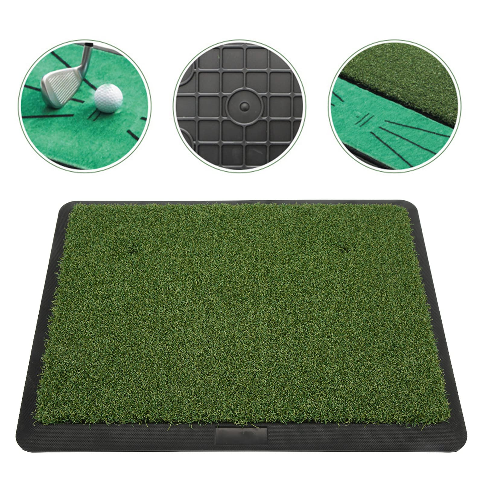 Non-Slip Velvet Golf Practice Mat - 17.48