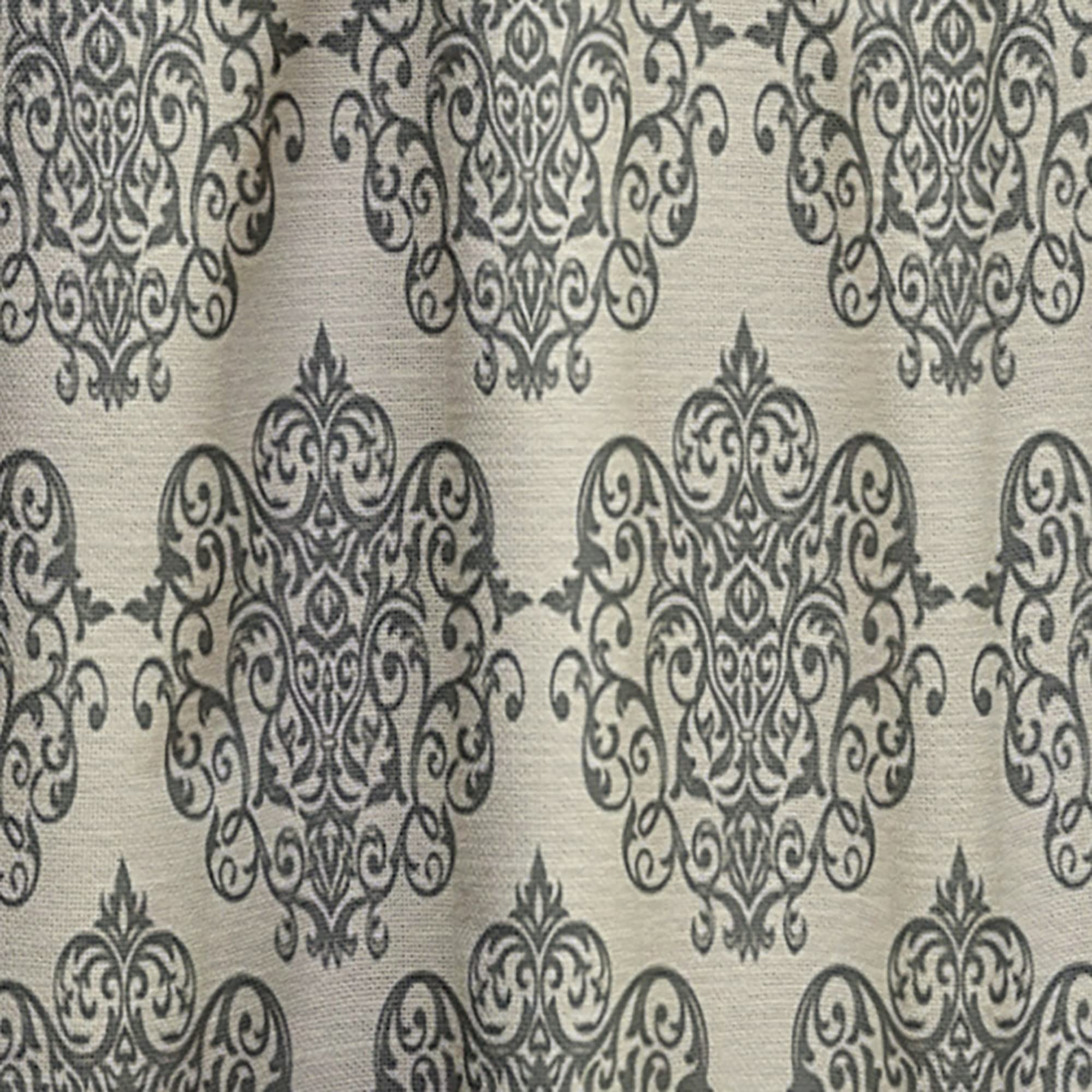 DesignQ Abstract Retro Pattern Thermal Insulated Curtains - Single Panel 52x108 - Perfect for Bedroom & Living Room Blackout Drapes | Home Decor, Window Treatment for Energy Efficiency & Privacy