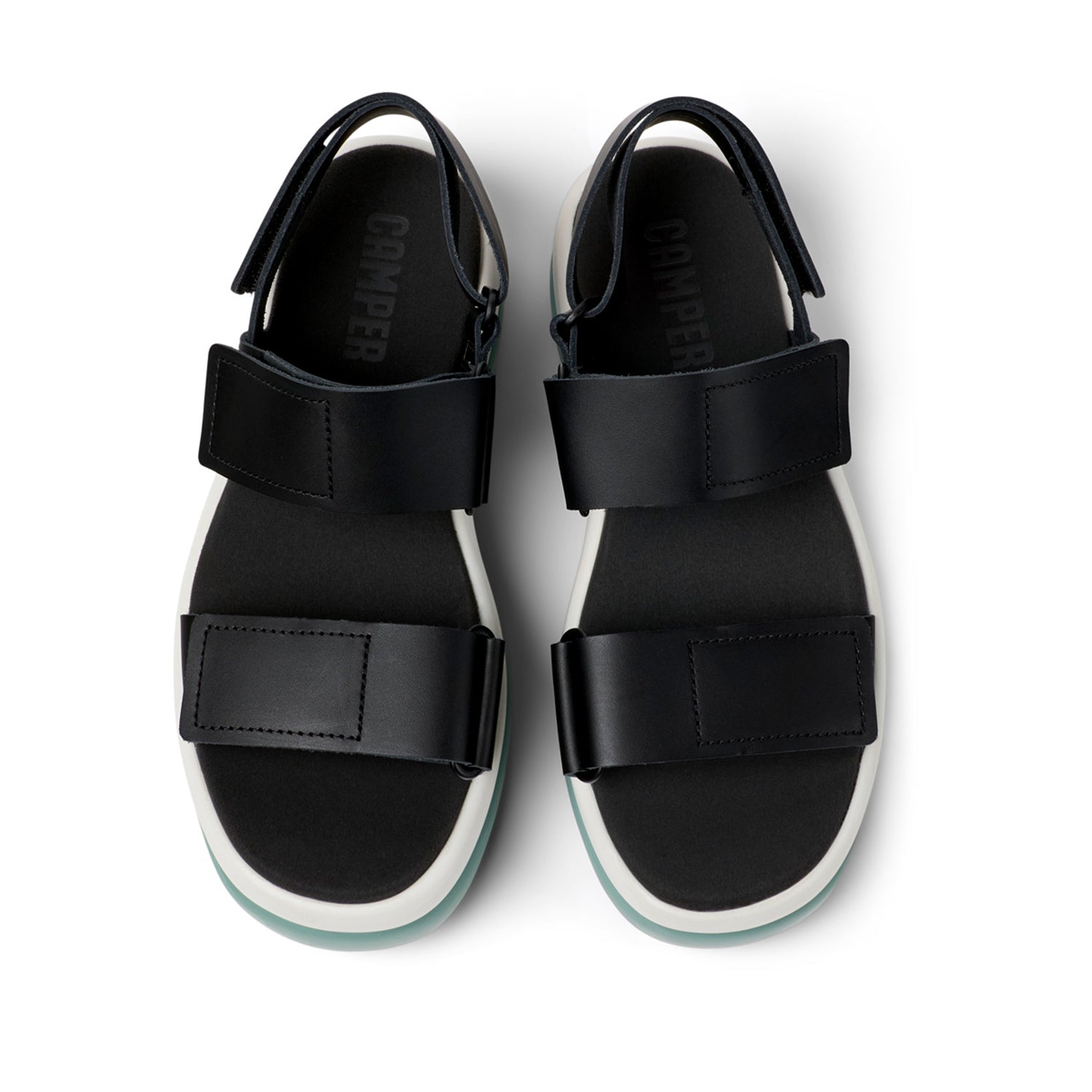 Camper Women's Pelotas Flota Up Sneakers - Black Comfortable Walking Shoes for Travel & Casual Wear