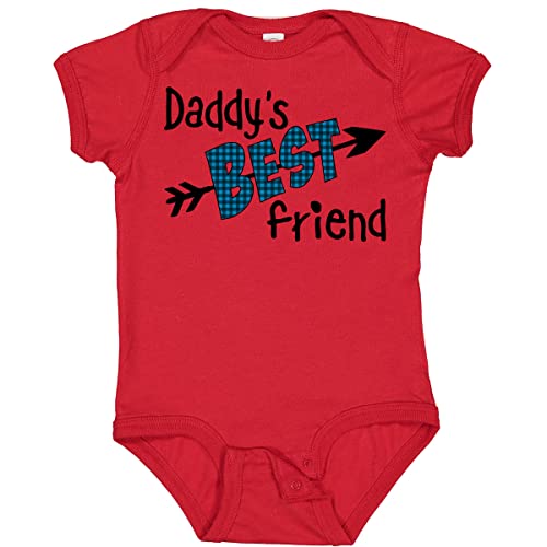 Inktastic Daddy's Best Friend Arrow & Plaid Letters Baby Bodysuit - Perfect for Family Photos & Casual Outings