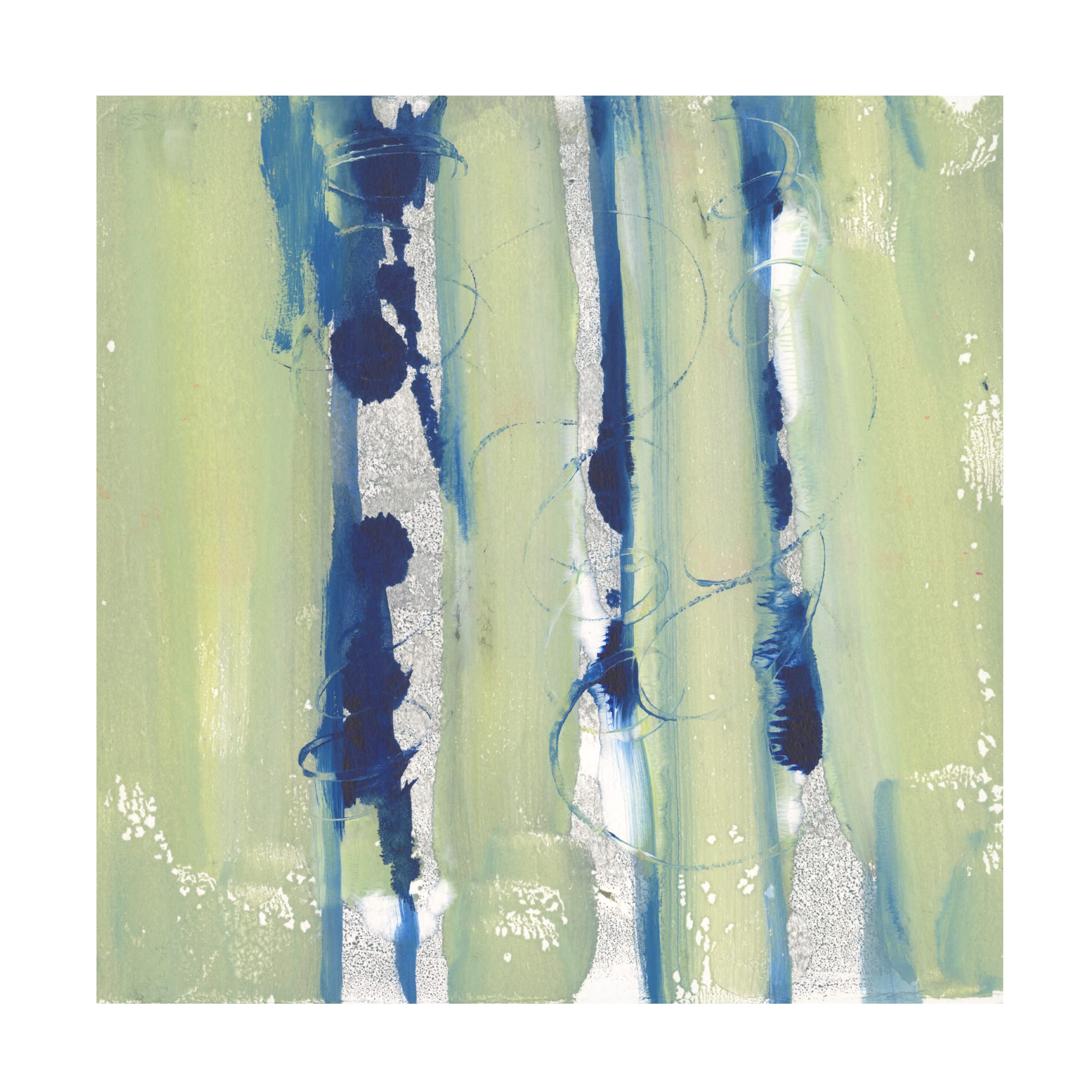 Trademark Fine Art 'Upward Bound I' Canvas Wall Art Painting by Joyce Combs - Modern Home Decor for Living Room, Bedroom & Office