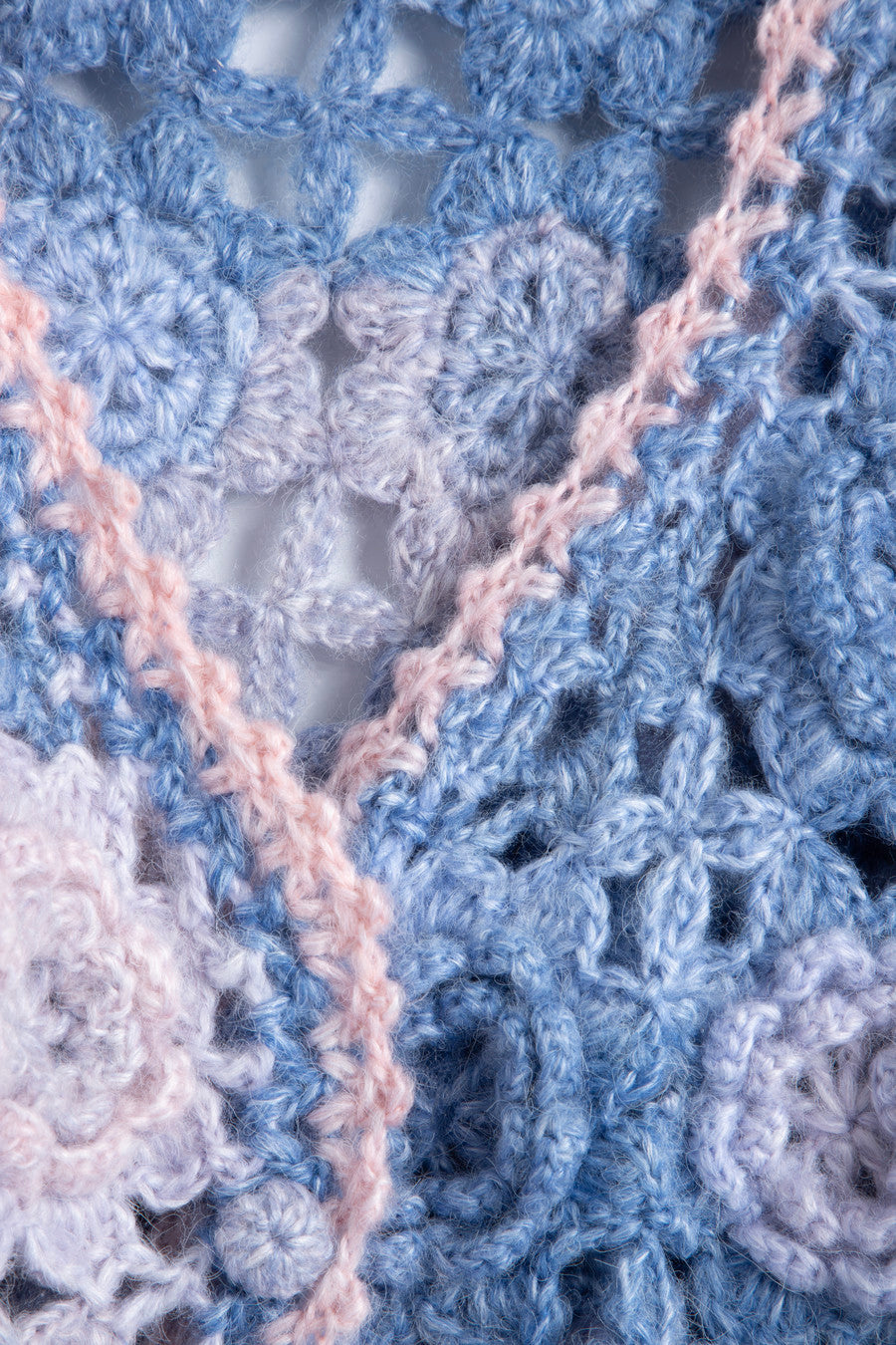 Crochet Floral Pattern Cardigan for Women - Boho Lace Knit Sweater - Lightweight Open Front Cover Up for Spring & Summer - Perfect for Beach, Vacation, and Casual Outings
