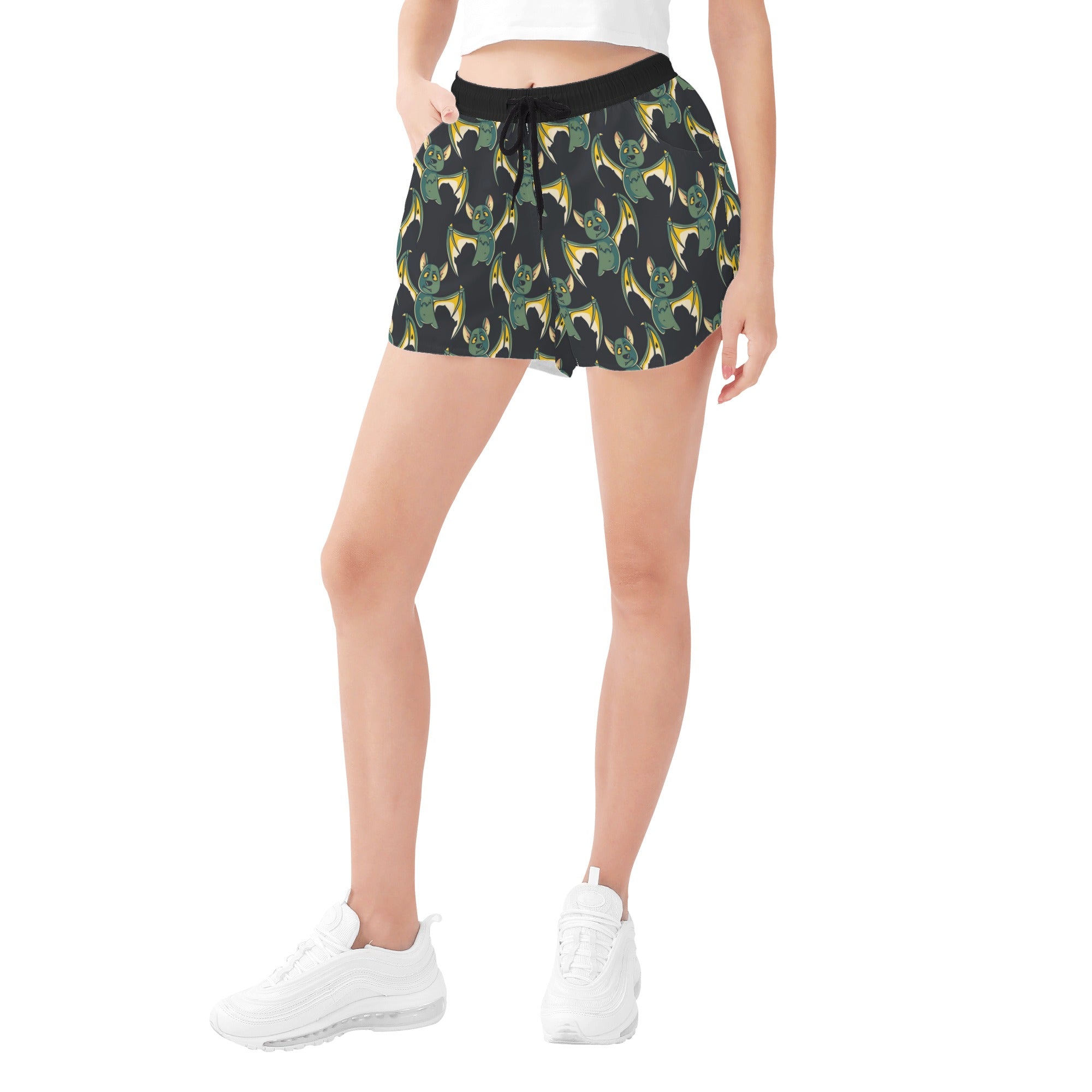 Batty The Bat Casual Shorts - Comfortable Cotton Summer Shorts for Men & Women | Perfect for Lounge, Sleepwear, and Home Relaxation