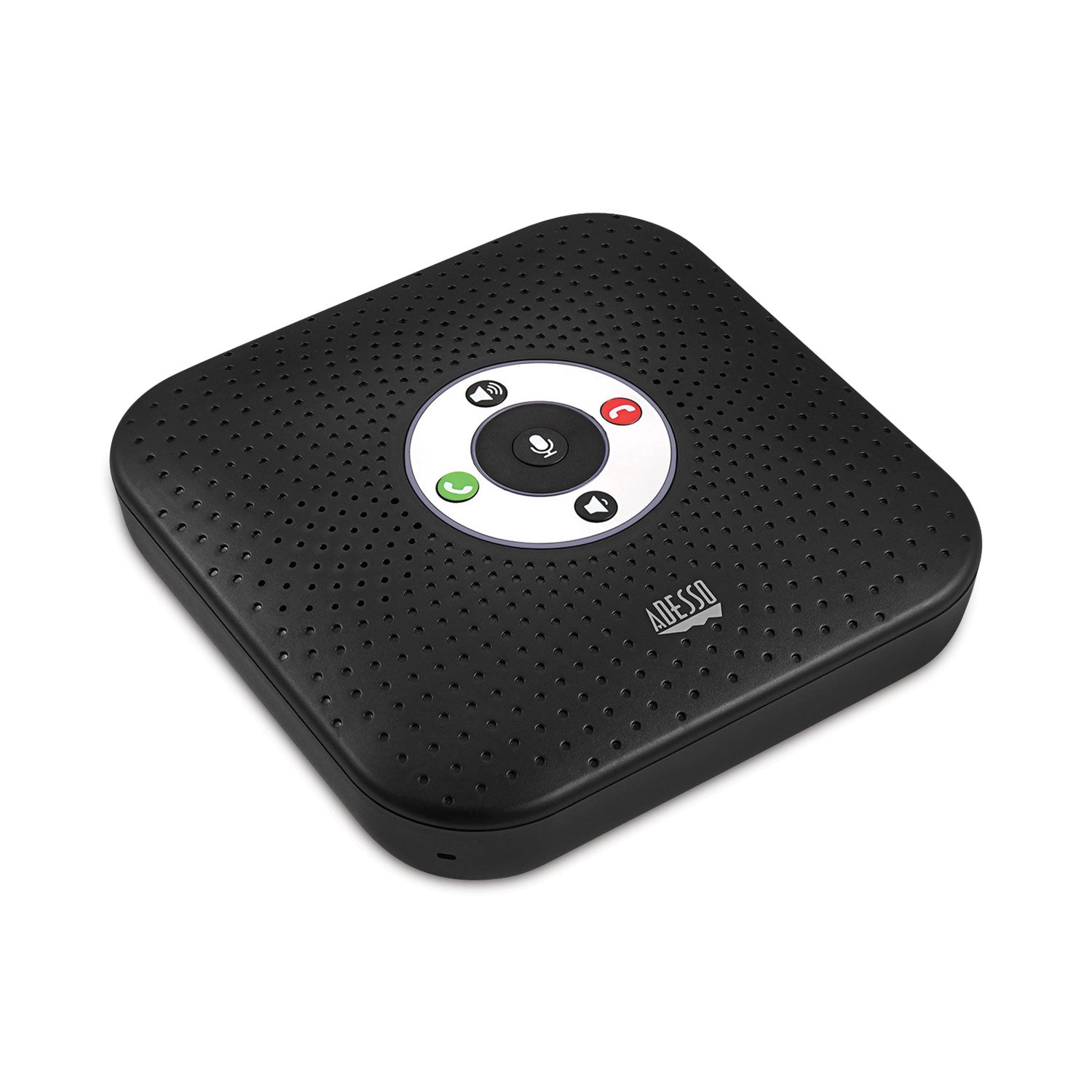 Adesso Xtream S8 Wireless Bluetooth Conference Speaker with Built-in Microphone - Ideal for Business Meetings, Online Classes & Remote Work (Black)