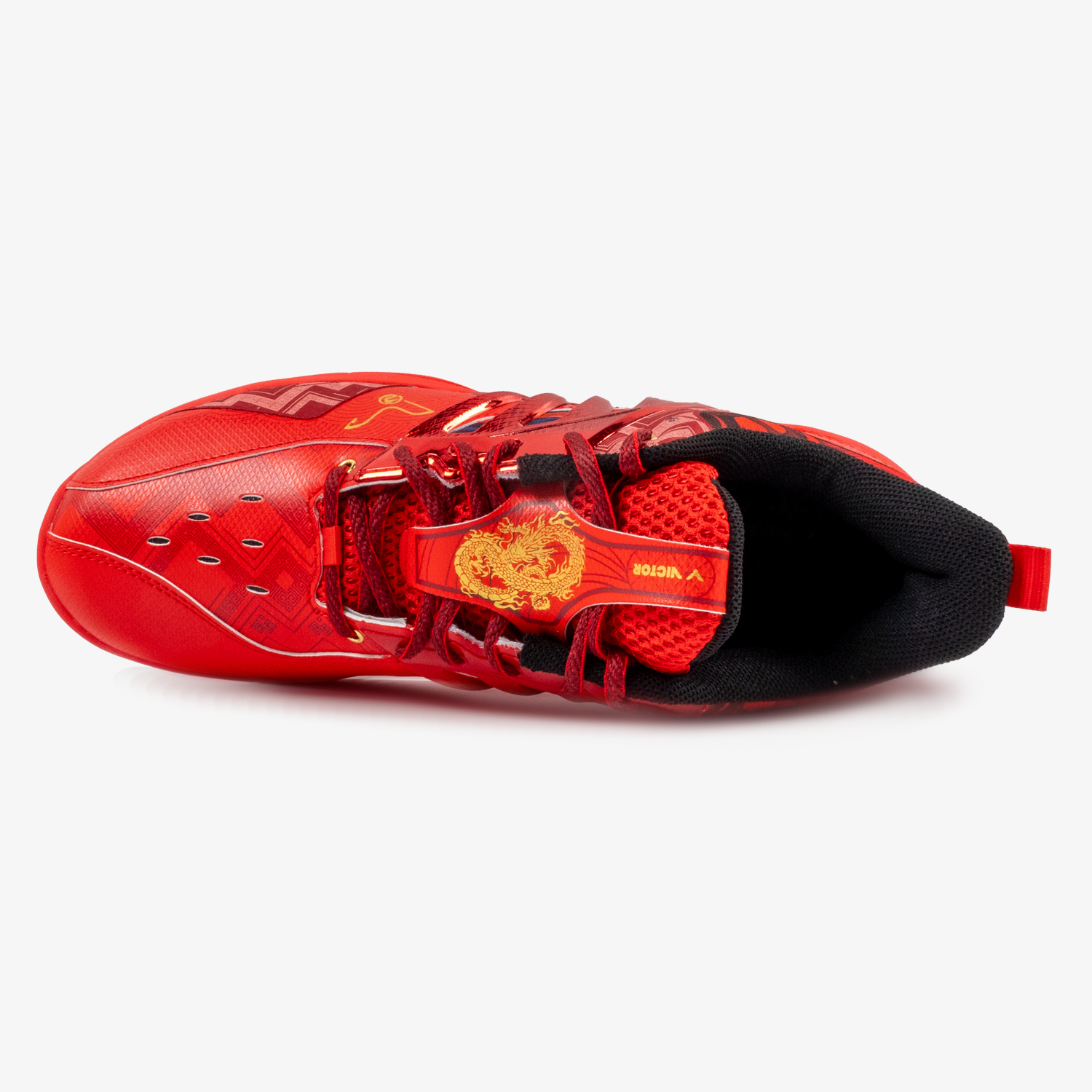 Victor Chinese New Year Edition Badminton Shoes A790CNY EX D (Red) - High-Performance Court Shoes for Professional Players & Training - Perfect for Badminton, Tennis & Indoor Sports