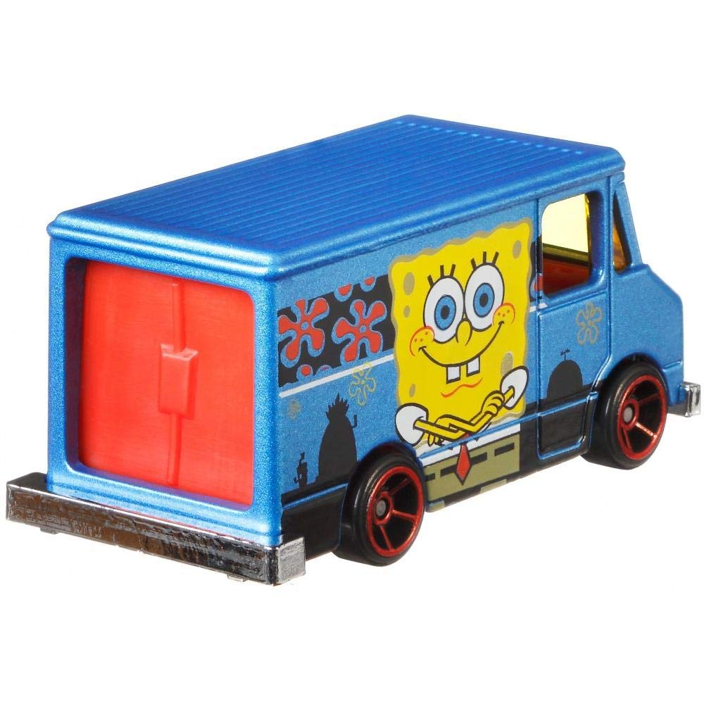 Hot Wheels Spongebob Combat Medic 1/6 Scale Die-Cast Car - Blue Collectible Toy for Kids & Adults | Perfect for Display, Play & Gift Giving