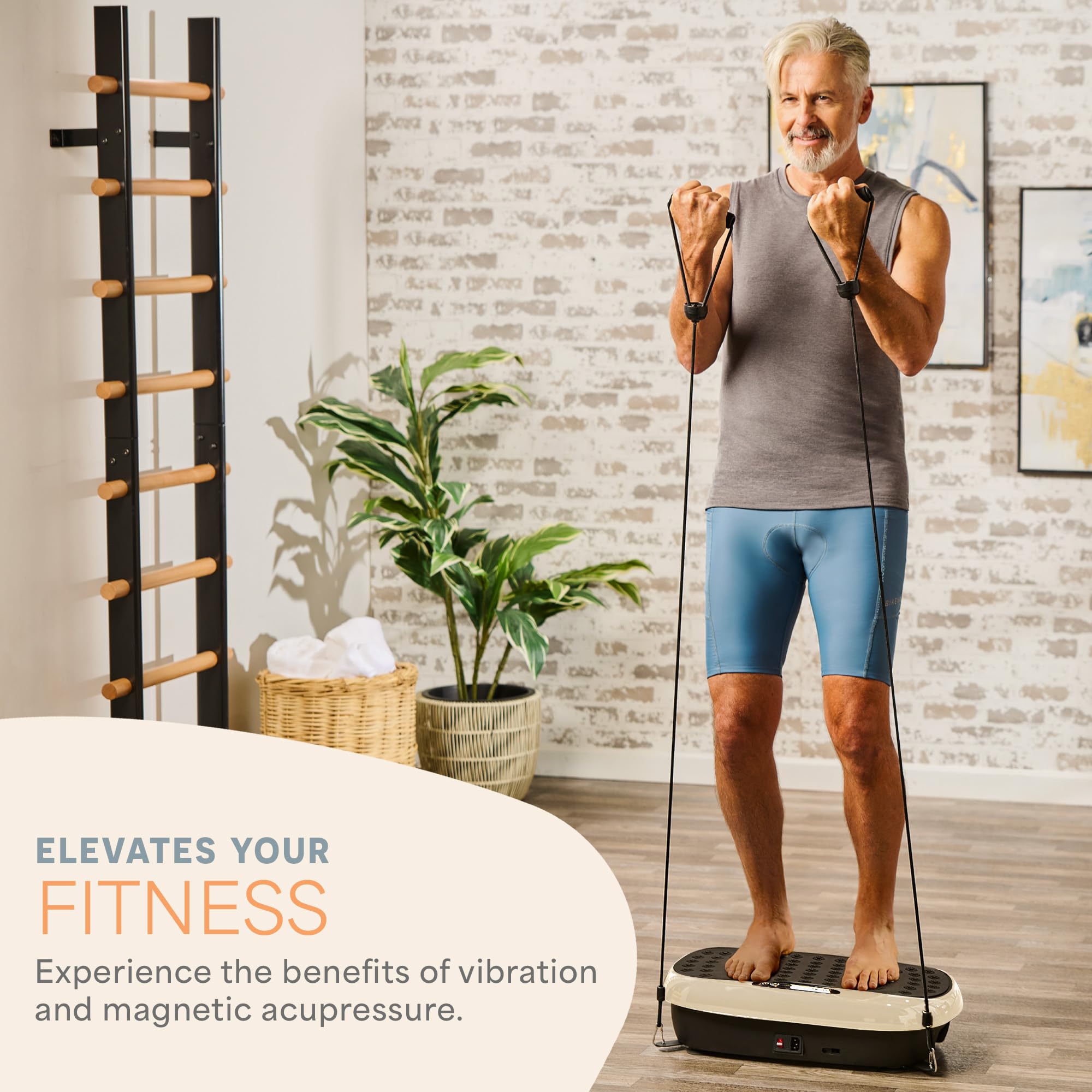 Lifepro Vibration Plate Exercise Machine with Magnetic Acupoints - Full Body Vibration Platform for Weight Loss, Muscle Toning & Lymphatic Drainage - Ideal for Home Gym, Beginners & Post-Workout Recovery - Perfect for Fitness Enthusiasts & Physical Therapy